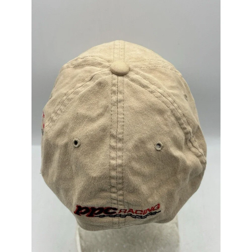Vintage Nestle Toll House PPC Racing #10 Scott Riggs NASCAR Flexfit Hat Tan